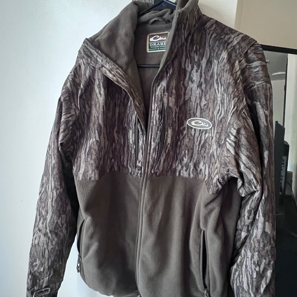 Small Drake Guardian Flex Fleece Eqwader Full Zip